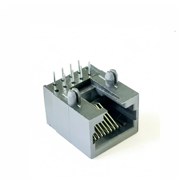 RJ45 8P8C 90 degree low profile modular jack PCB mounting – Switches