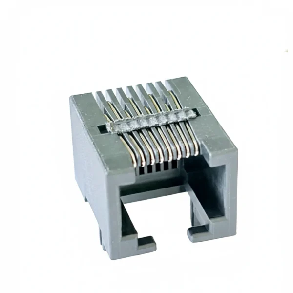 RJ45 8P8C 90 degree low profile modular jack PCB mounting – Switches