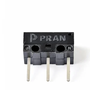 Micro switch 3 pin with NO and NC terminals, long terminals